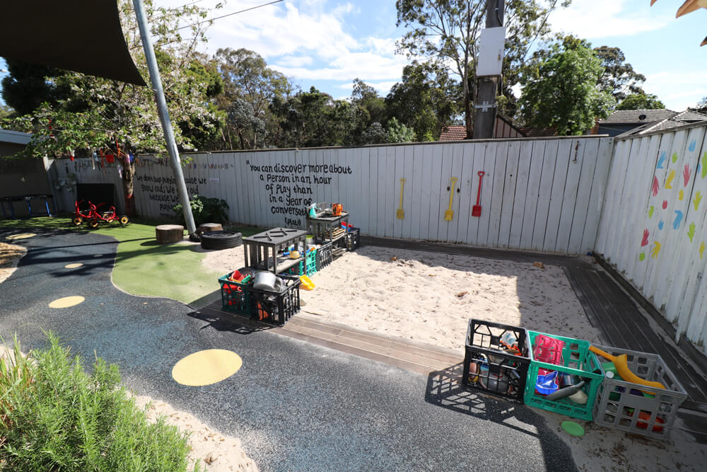 Starfish ELC Blackburn South Sand Play Area